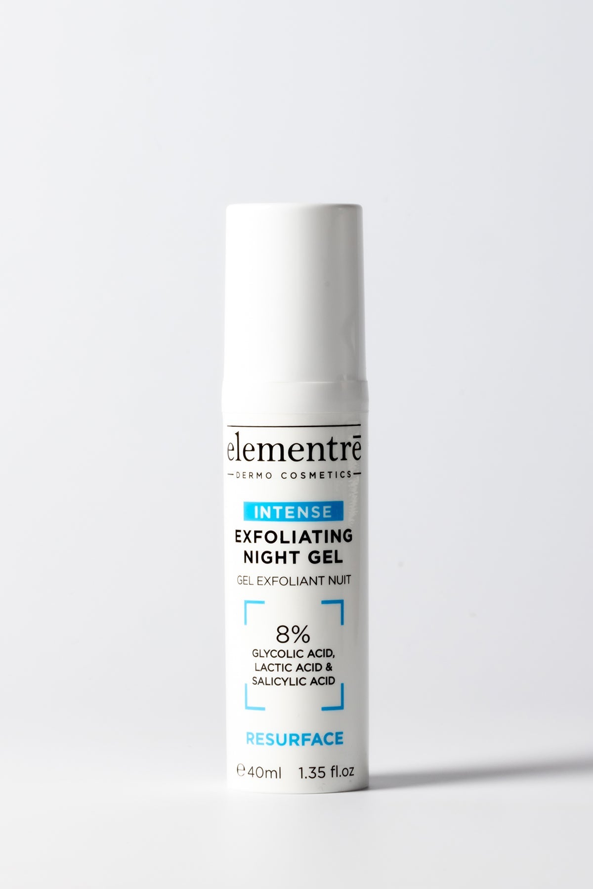 8% Glycolic, Lactic & Salicylic Acids Exfoliating Night Gel