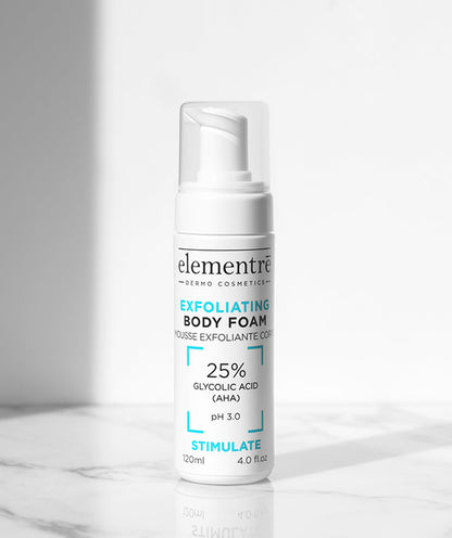 Exfoliating Body Foam - 25% Glycolic Acid